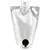 white 1.5L barrelpak with top screwcap