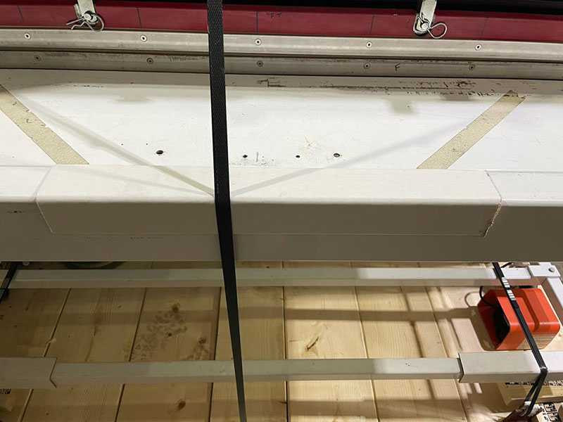 custom crating for sealer machine