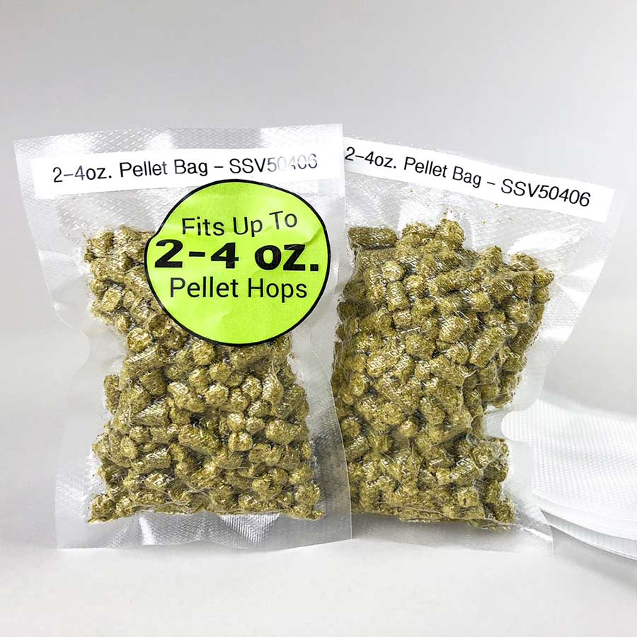 vacuum bags for hops pellets
