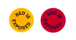 gamma sterilization indicator yellow to red