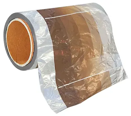 example of how colors can change or shift printing on flexible materials