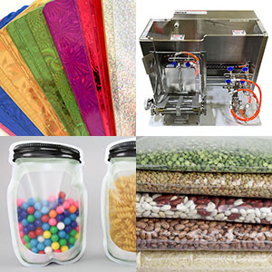 various featured sealers sorbents and flexible packaging