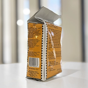 corner seal side gusset pouch