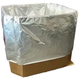 gaylord container with mylarfoil liner