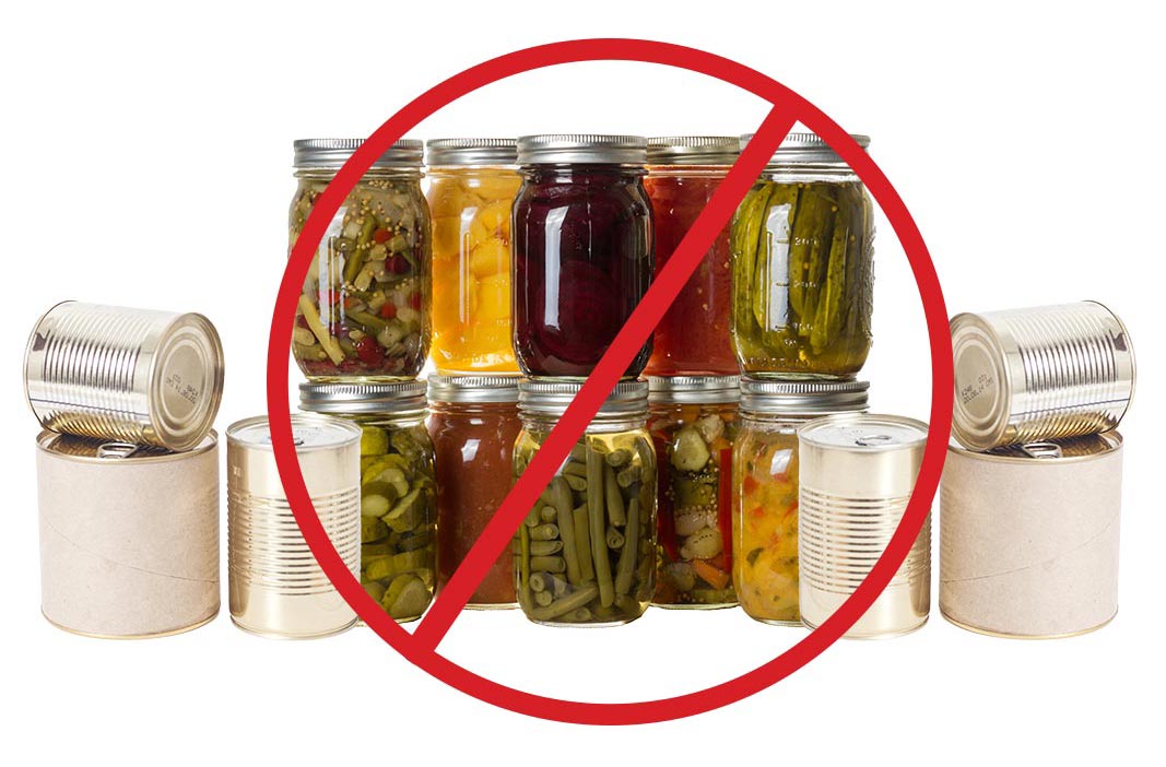 jars and cans are less effective than retort pouches
