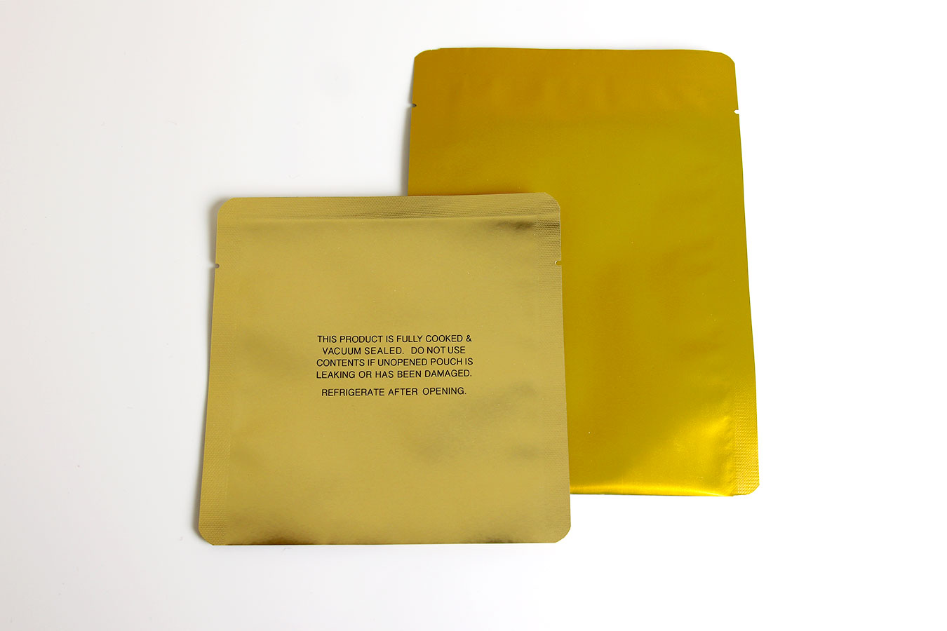 gold retort pouches