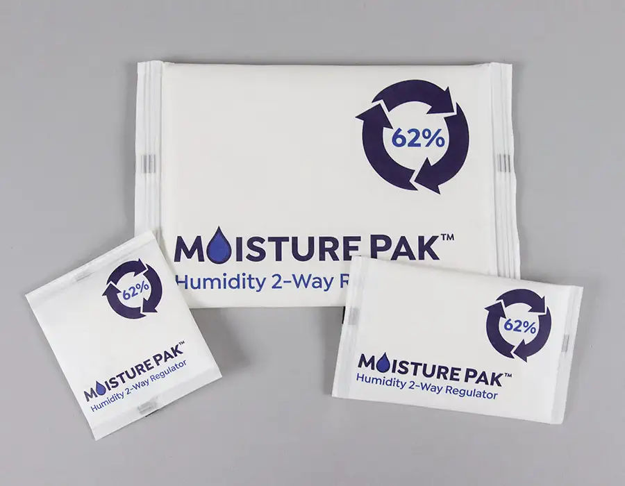 MoisturePAK humidity control packets